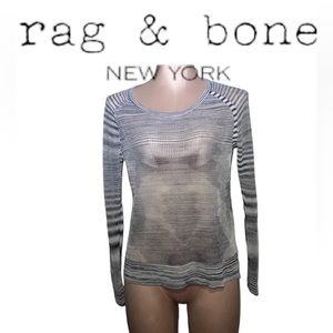 Rag & Bone grey long sleeve top. Size XS. Absolutely beautiful